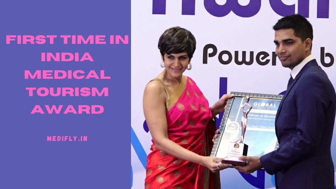 First Time in India Medical Tourism Award presented to Medifly Healthcare
