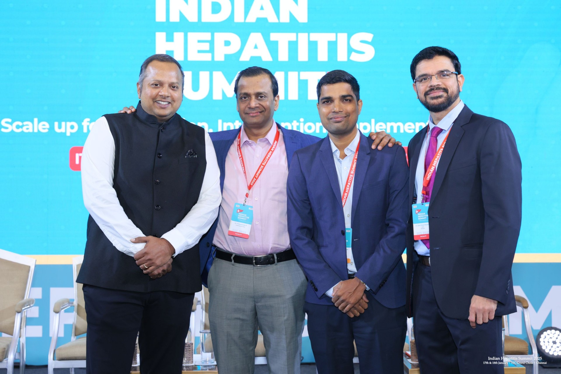 Indian Hepatitis Summit 2025 at ITC Grand Chola, Chennai