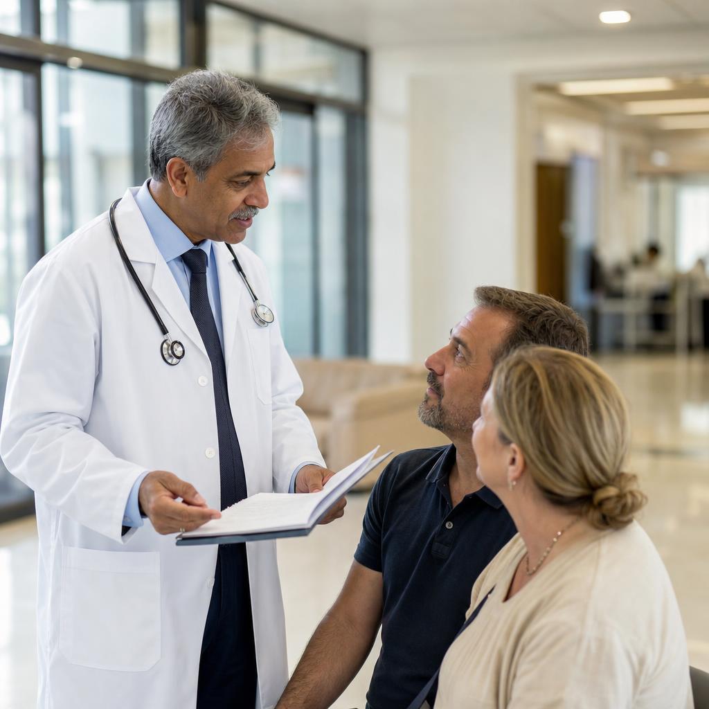 Senior healthcare consultants in India guiding international and domestic patients at Medifly Healthcare