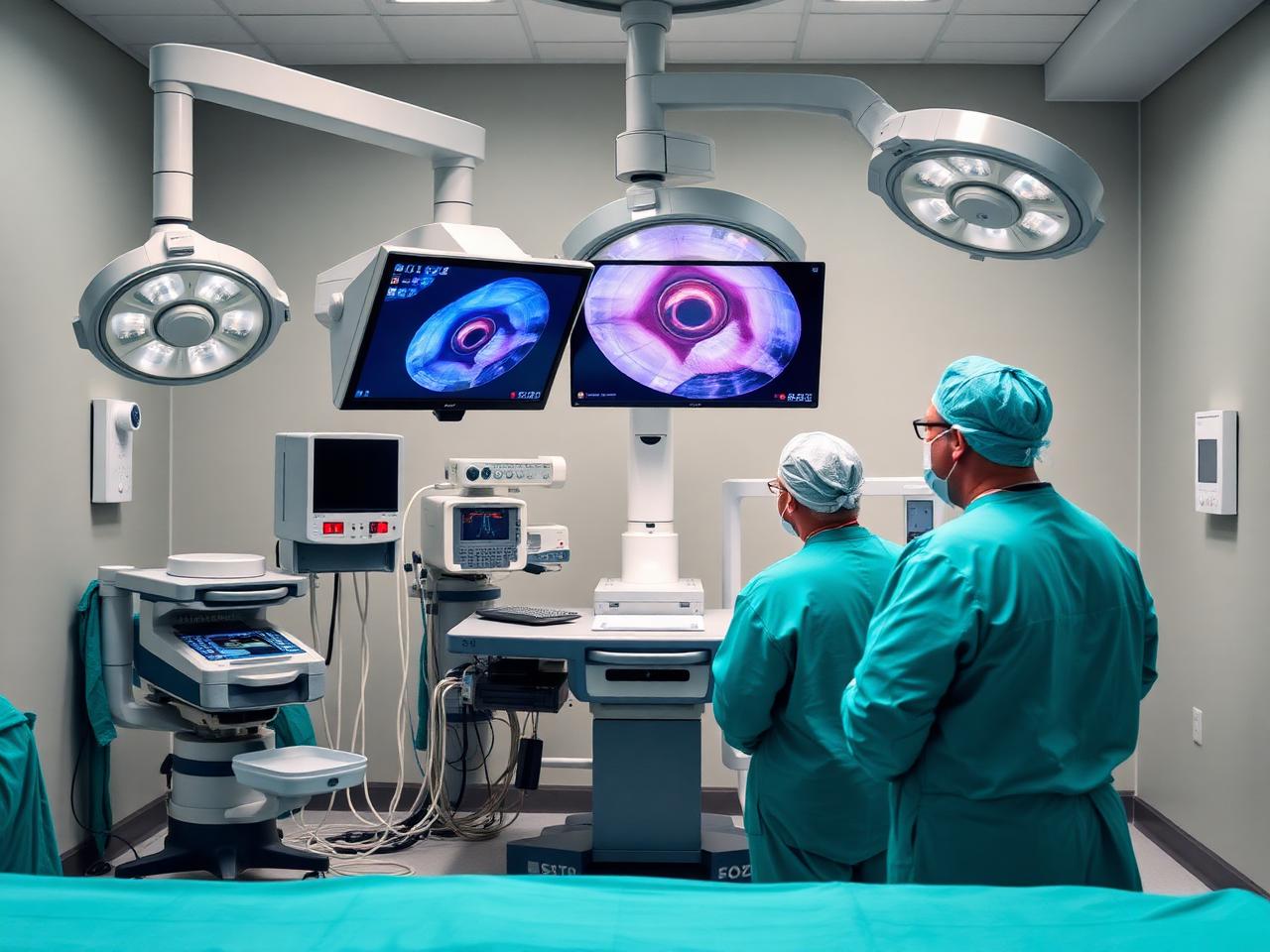 Modern minimally invasive operating theatre